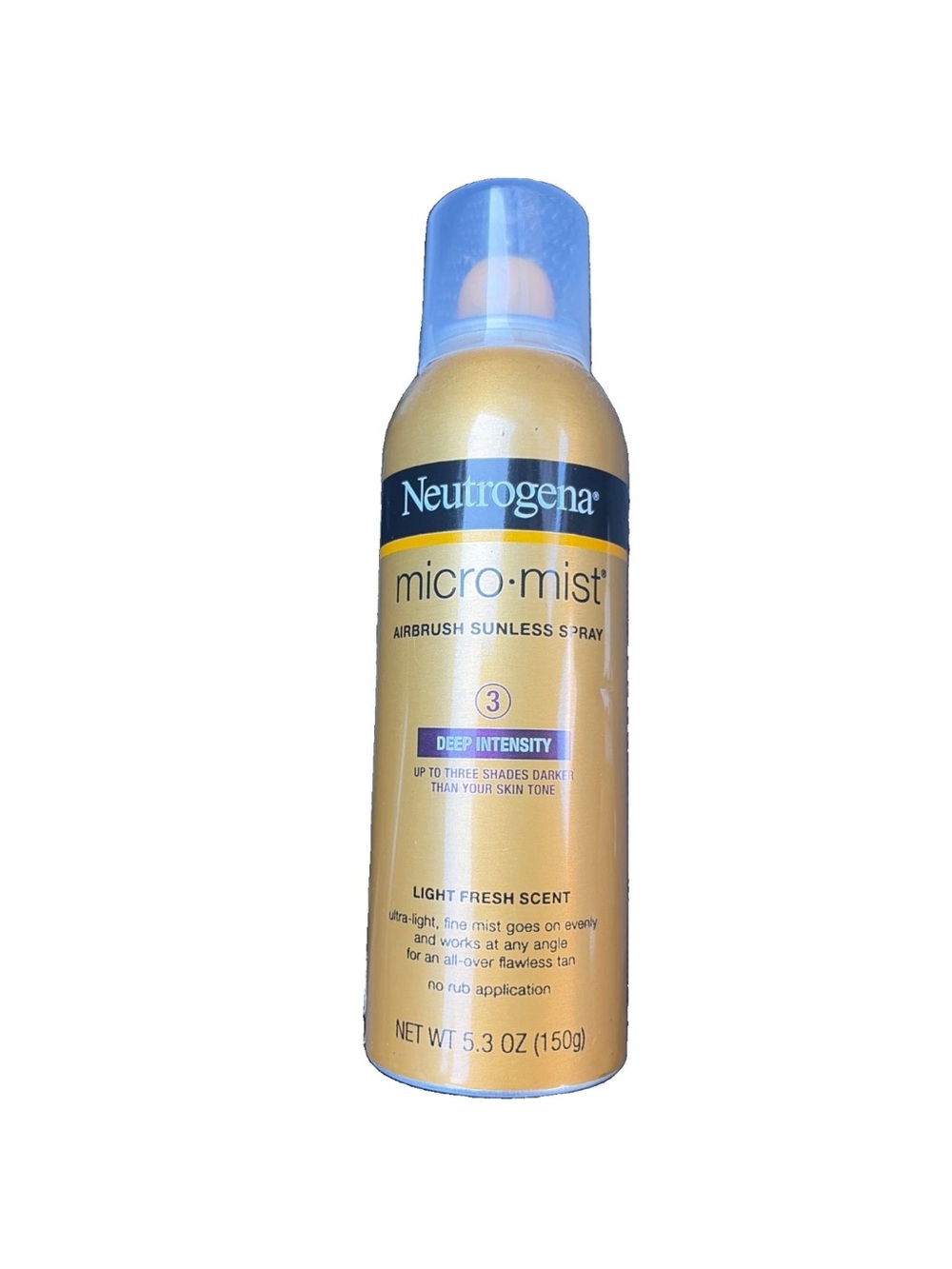 (1) Neutrogena Micro•Mist Airbrush Tanning Spray, DEEP INTENSITY, 5.3 oz.
